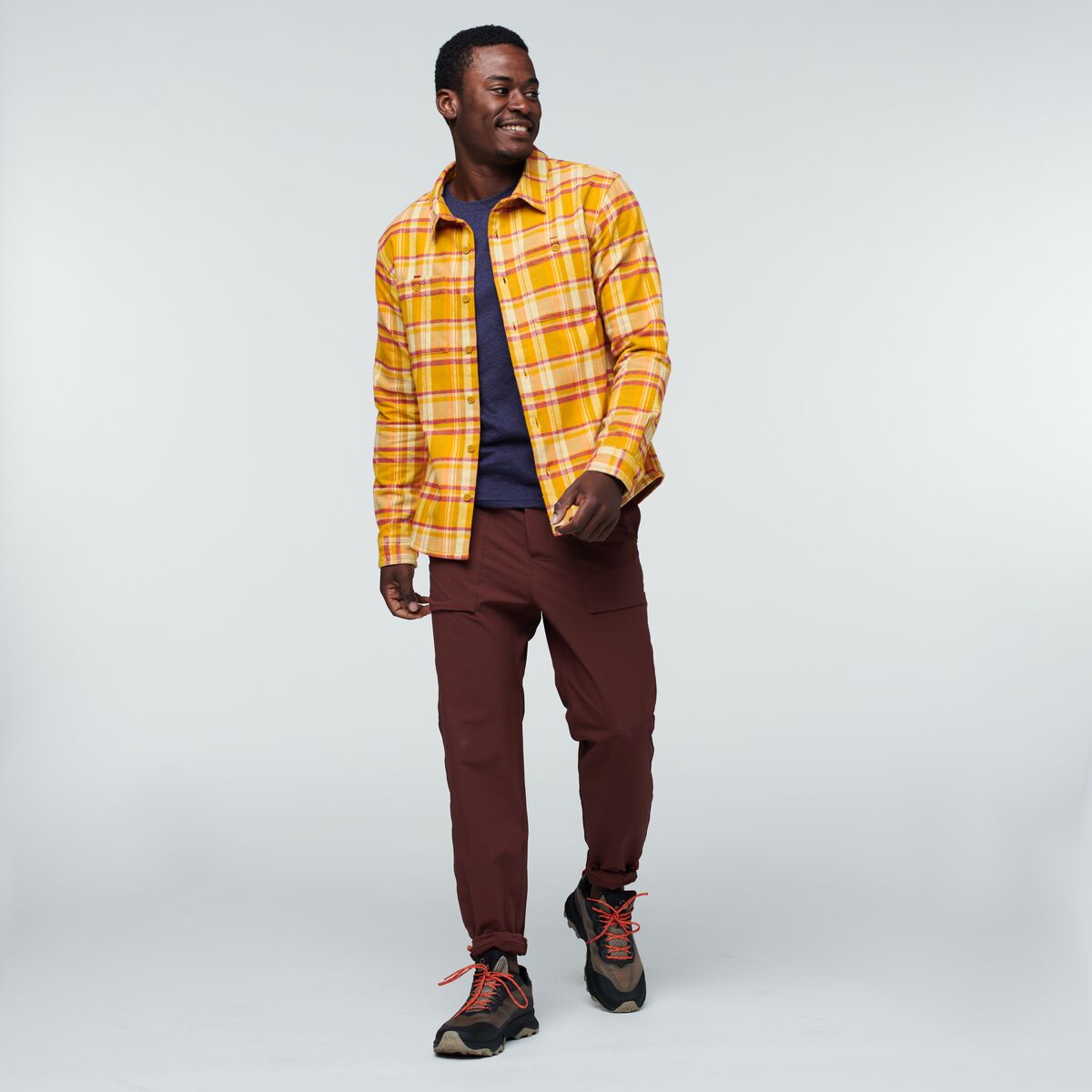 Alternative view of Mero Organic Flannel Shirt - Men's