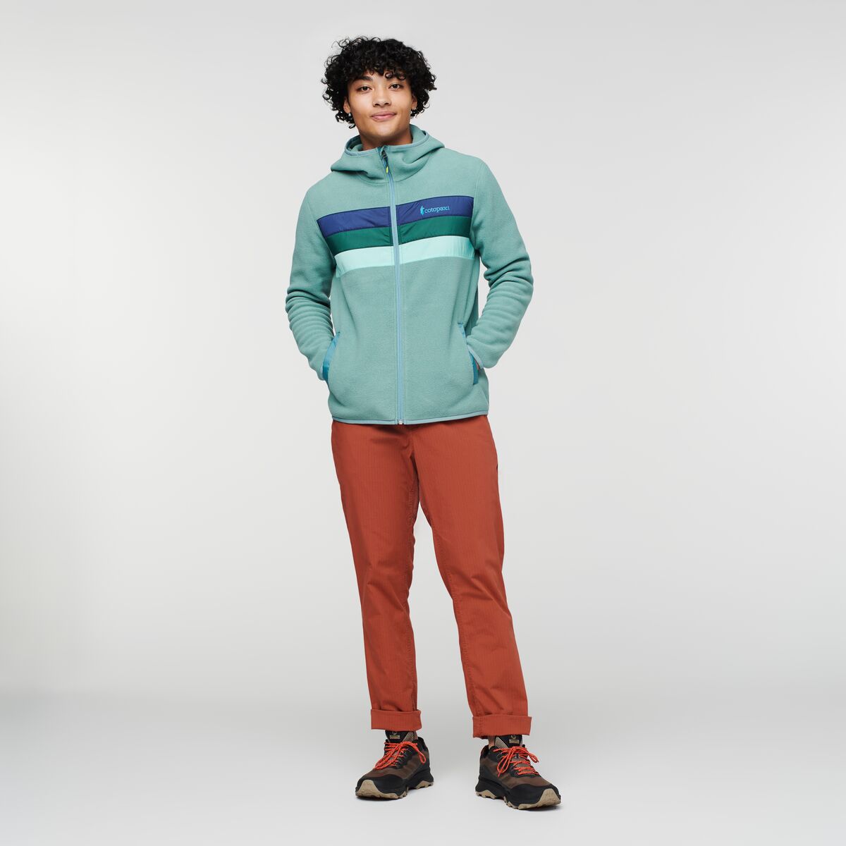 Alternative view of Teca Fleece Hooded Full-Zip Jacket - Men's