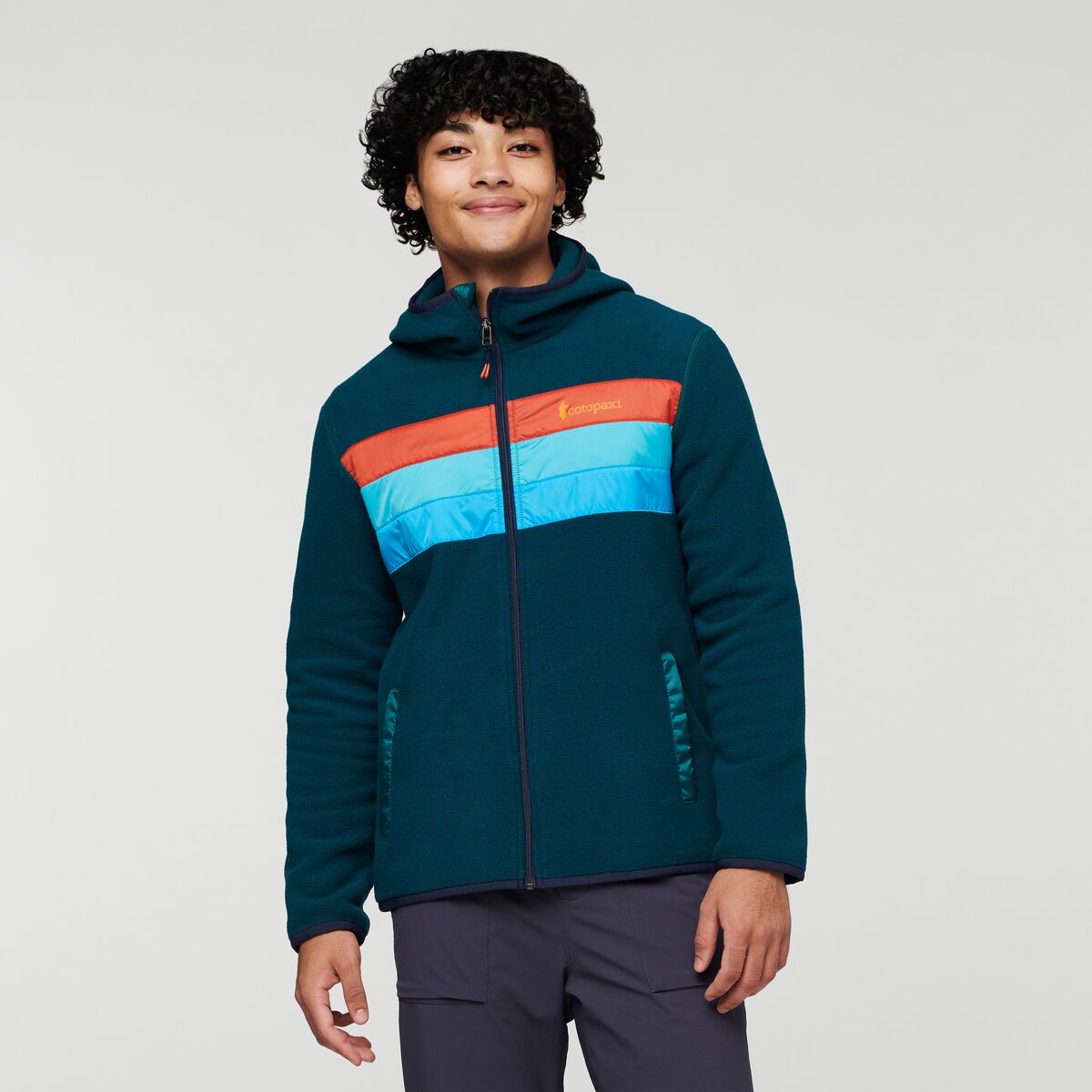 Alternative view of Teca Fleece Hooded Full-Zip Jacket - Men's
