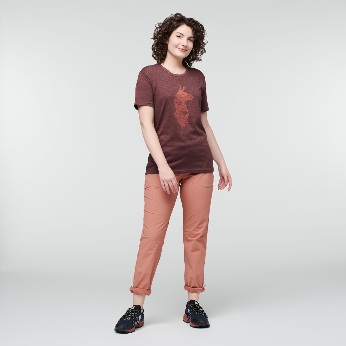 Alternative view of Topo Llama T-Shirt - Women's
