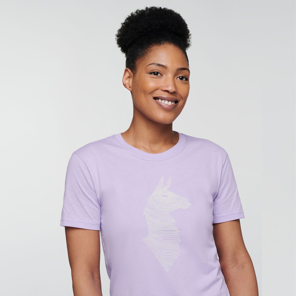 Alternative view of Topo Llama T-Shirt - Women's