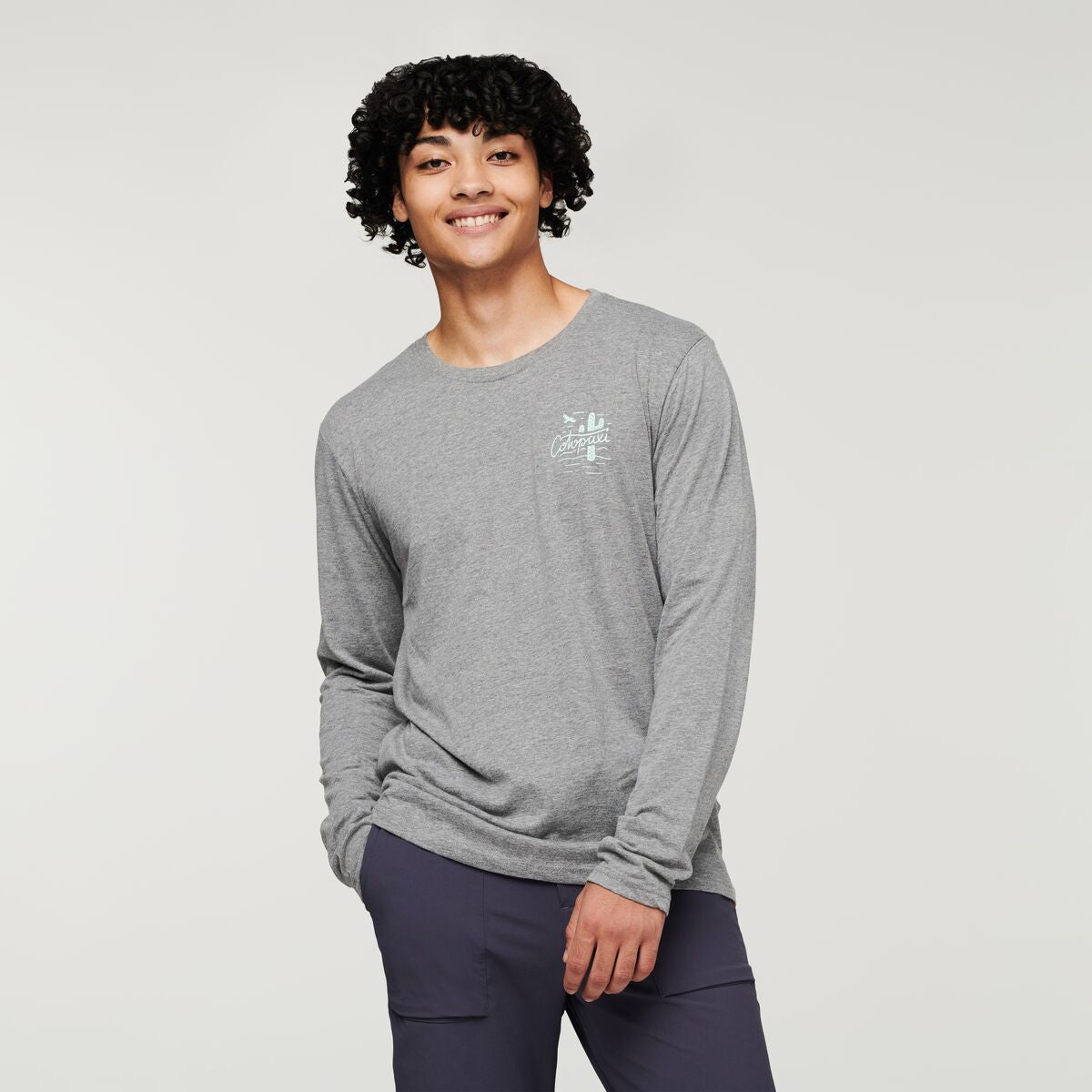 Alternative view of Hello Llama Long-Sleeve T-Shirt - Men's