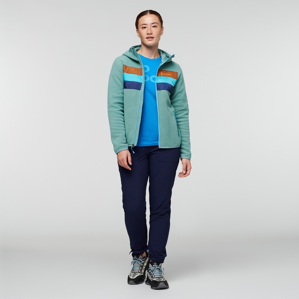 Alternative view of Teca Fleece Hooded Full-Zip Jacket - Women's