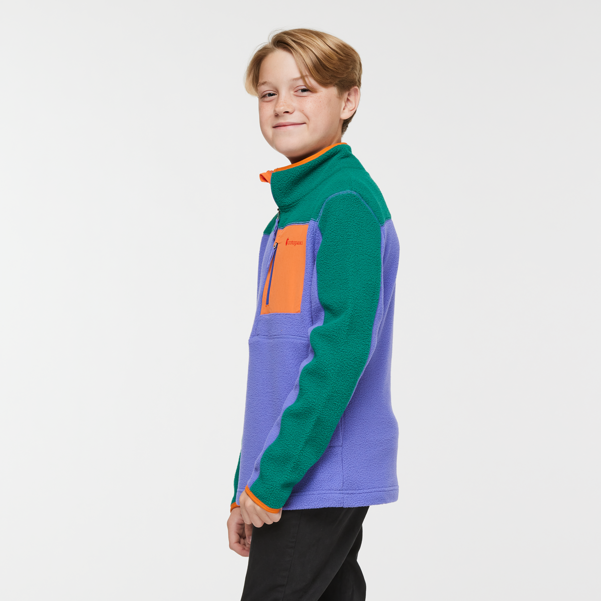 Abrazo Half-Zip Fleece Jacket - Kids' - Image 3