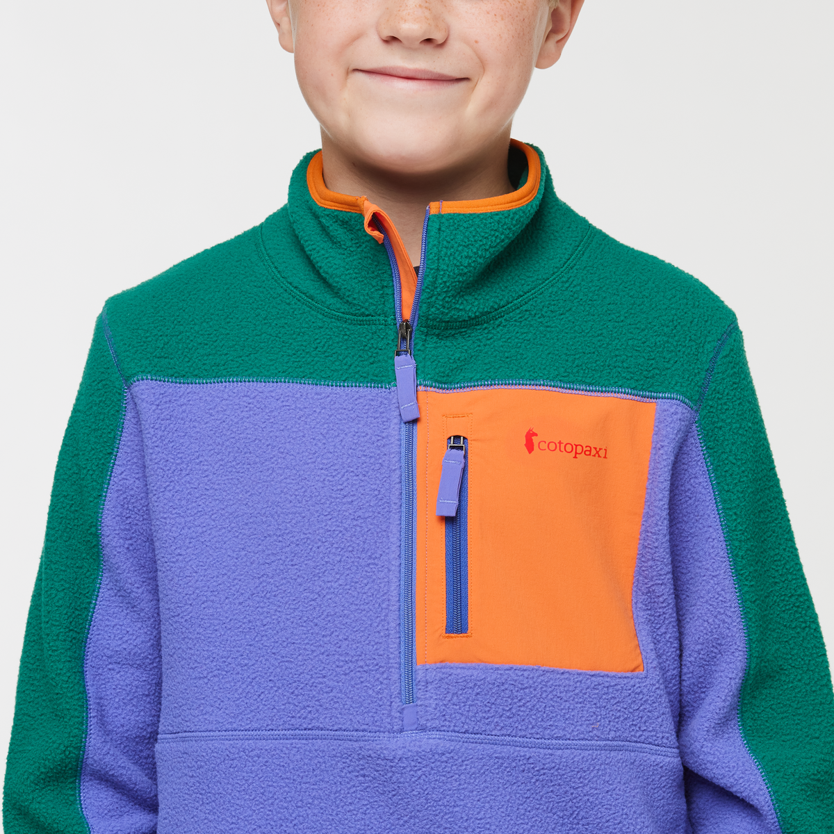 Abrazo Half-Zip Fleece Jacket - Kids' - Image 5