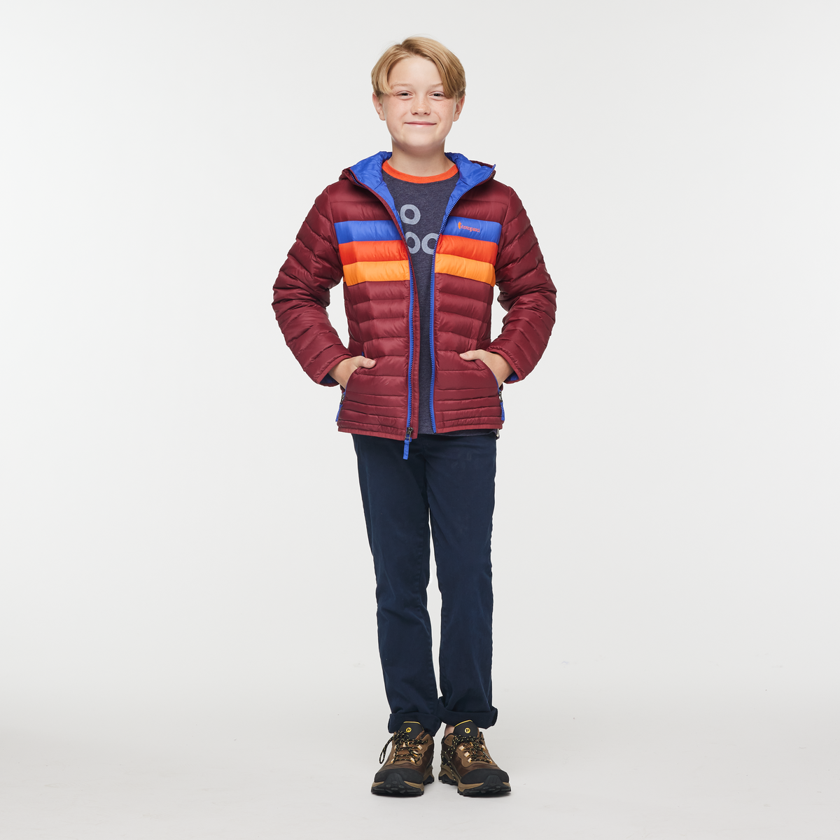Alternative view of Fuego Hooded Down Jacket - Kids'