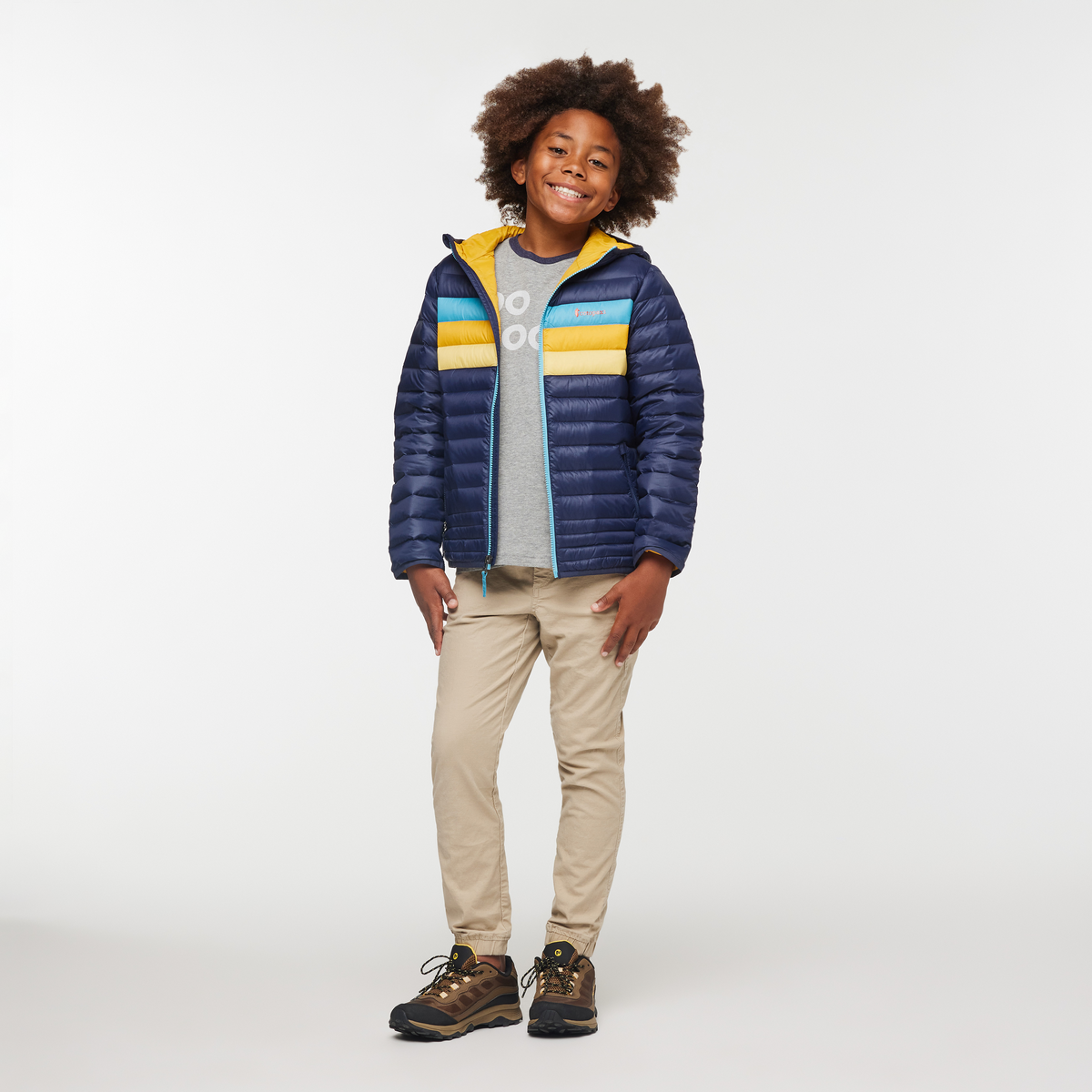 Alternative view of Fuego Hooded Down Jacket - Kids'