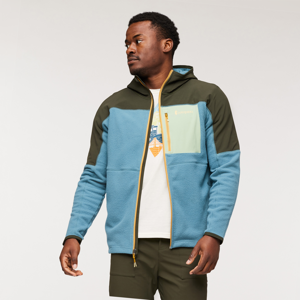 Abrazo Hooded Full-Zip Fleece Jacket - Men's - Image 17