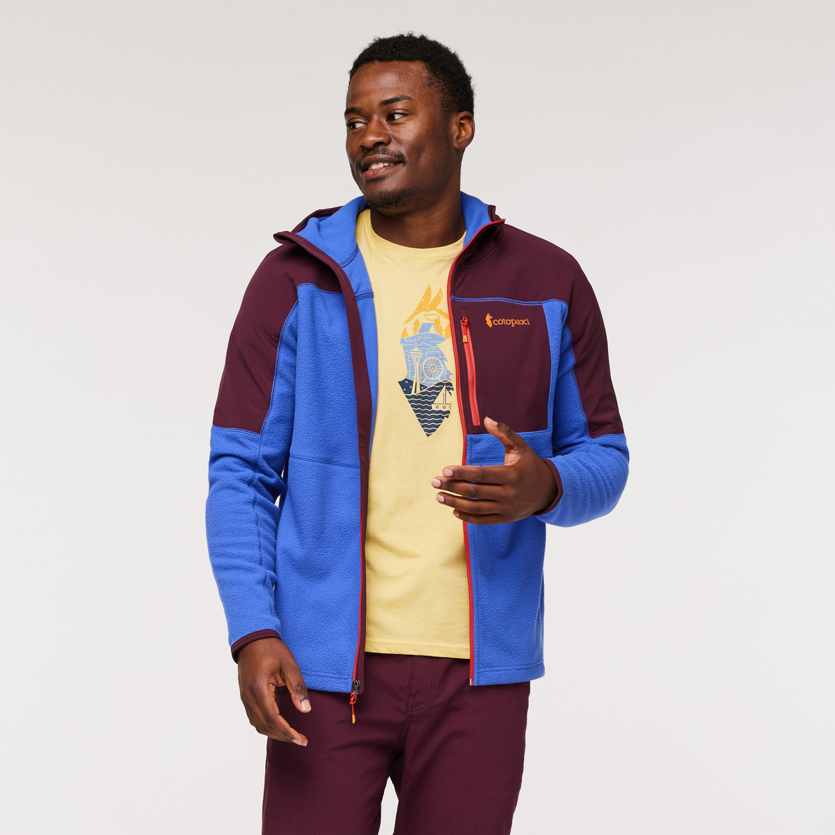 Abrazo Hooded Full-Zip Fleece Jacket - Men's - Image 29