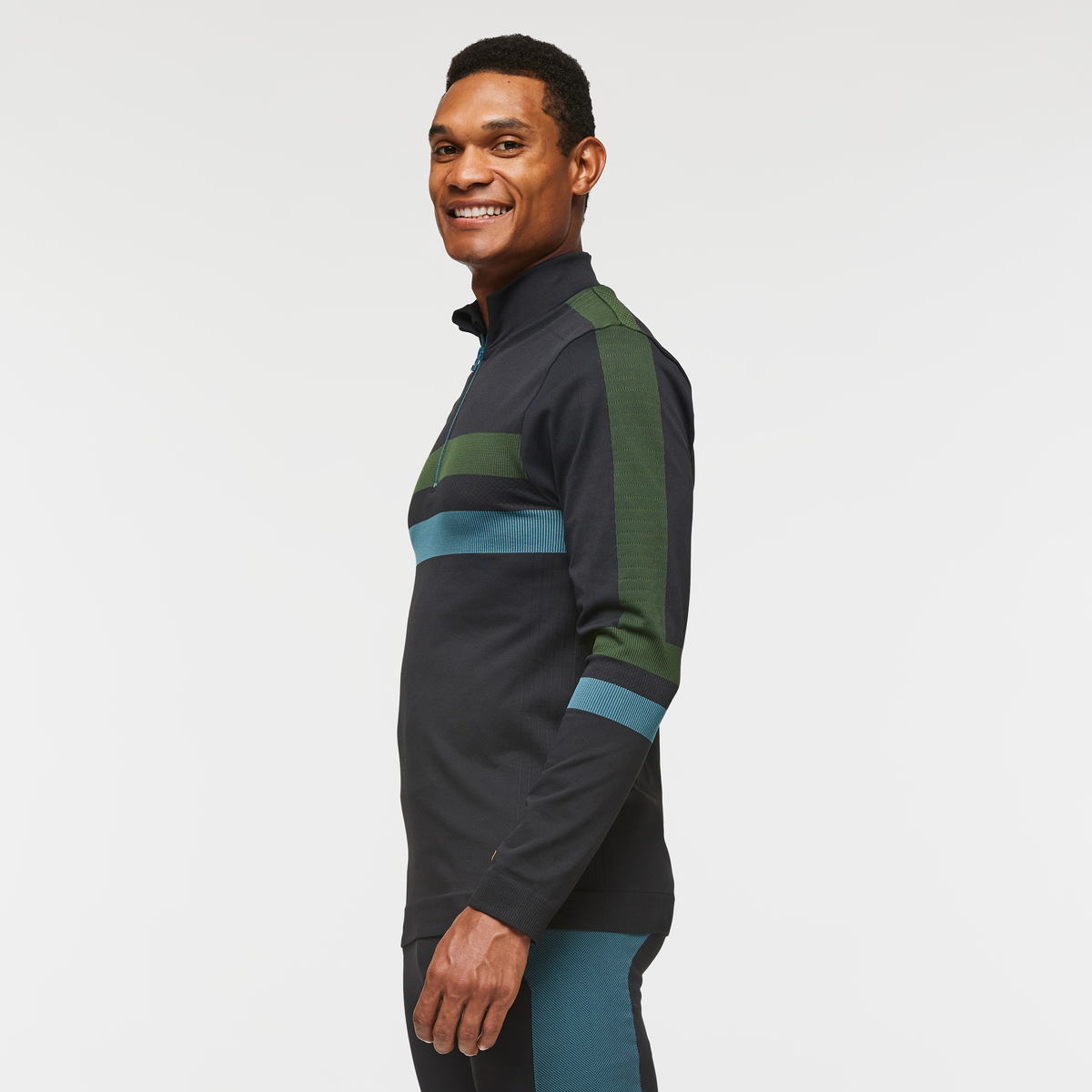 Debajo Seamless Baselayer Quarter-Zip - Men's - Image 3