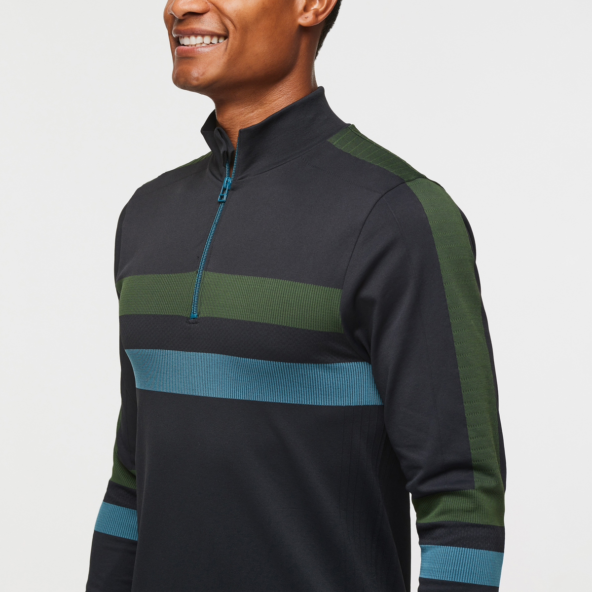 Debajo Seamless Baselayer Quarter-Zip - Men's - Image 5