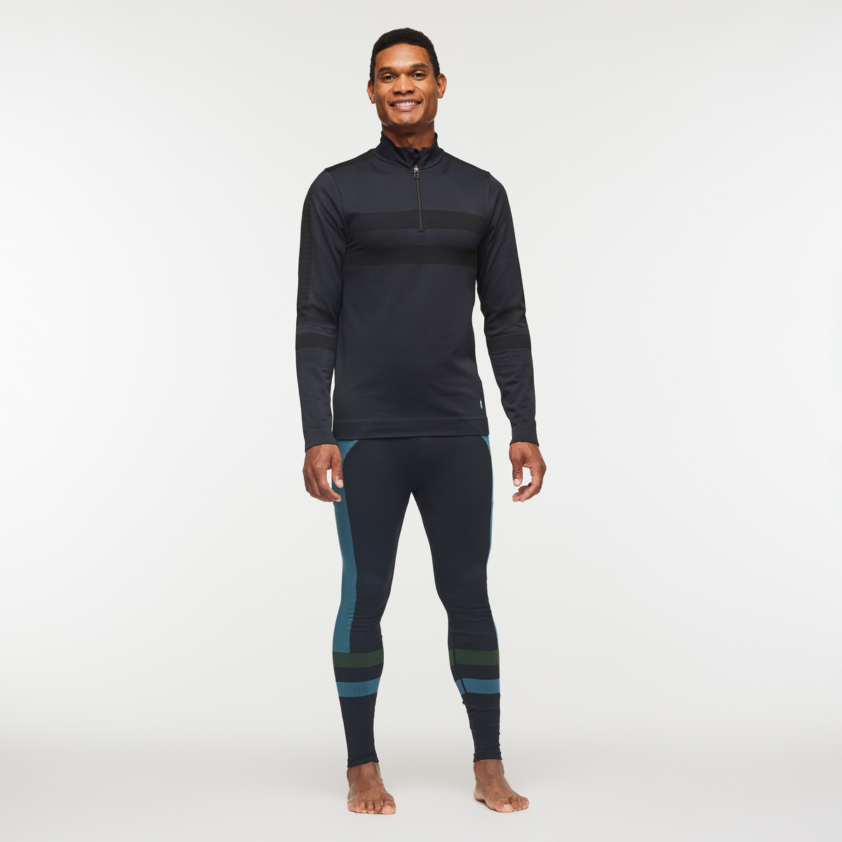 Alternative view of Debajo Seamless Baselayer Tight - Men's
