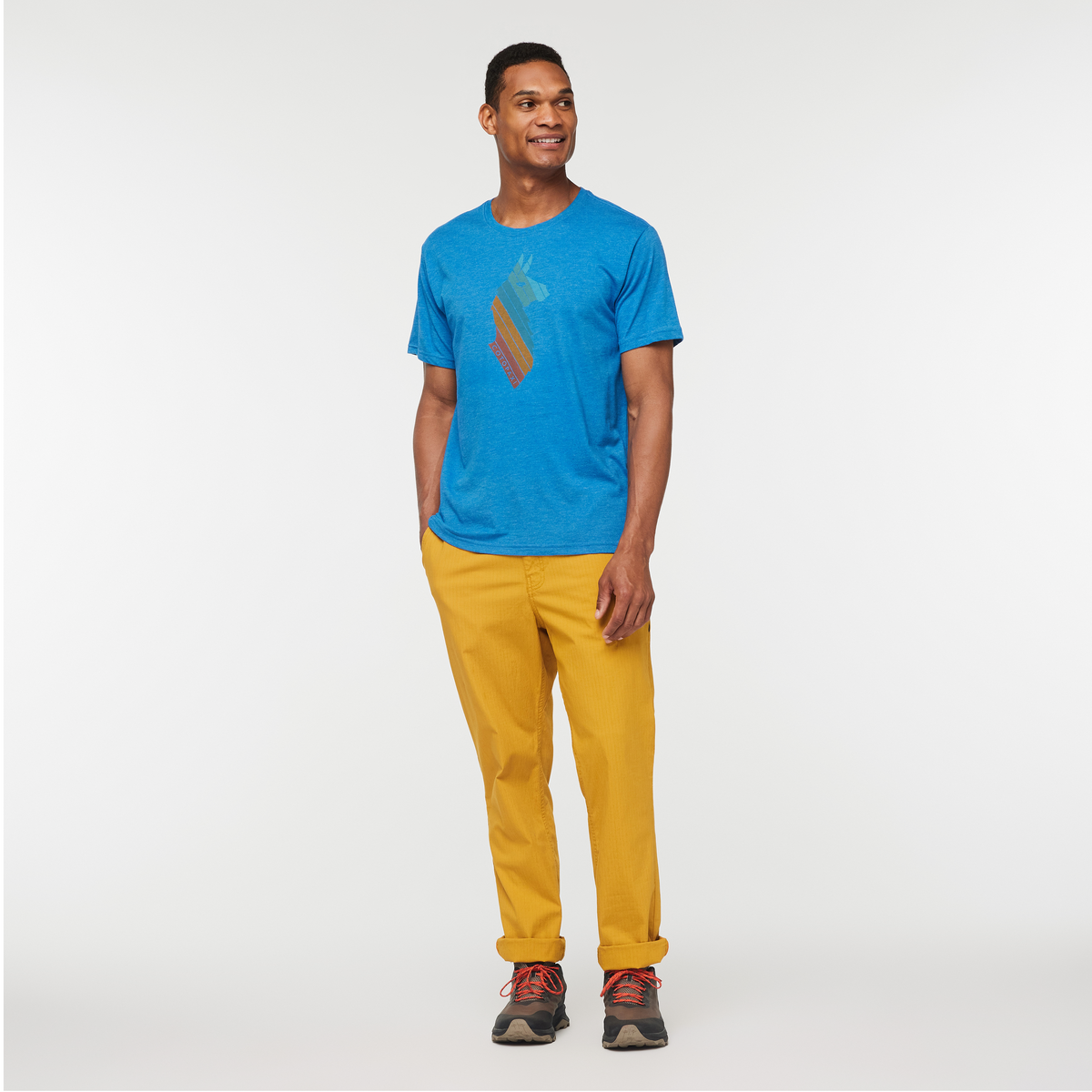 Alternative view of Llama Stripes T-Shirt - Men's