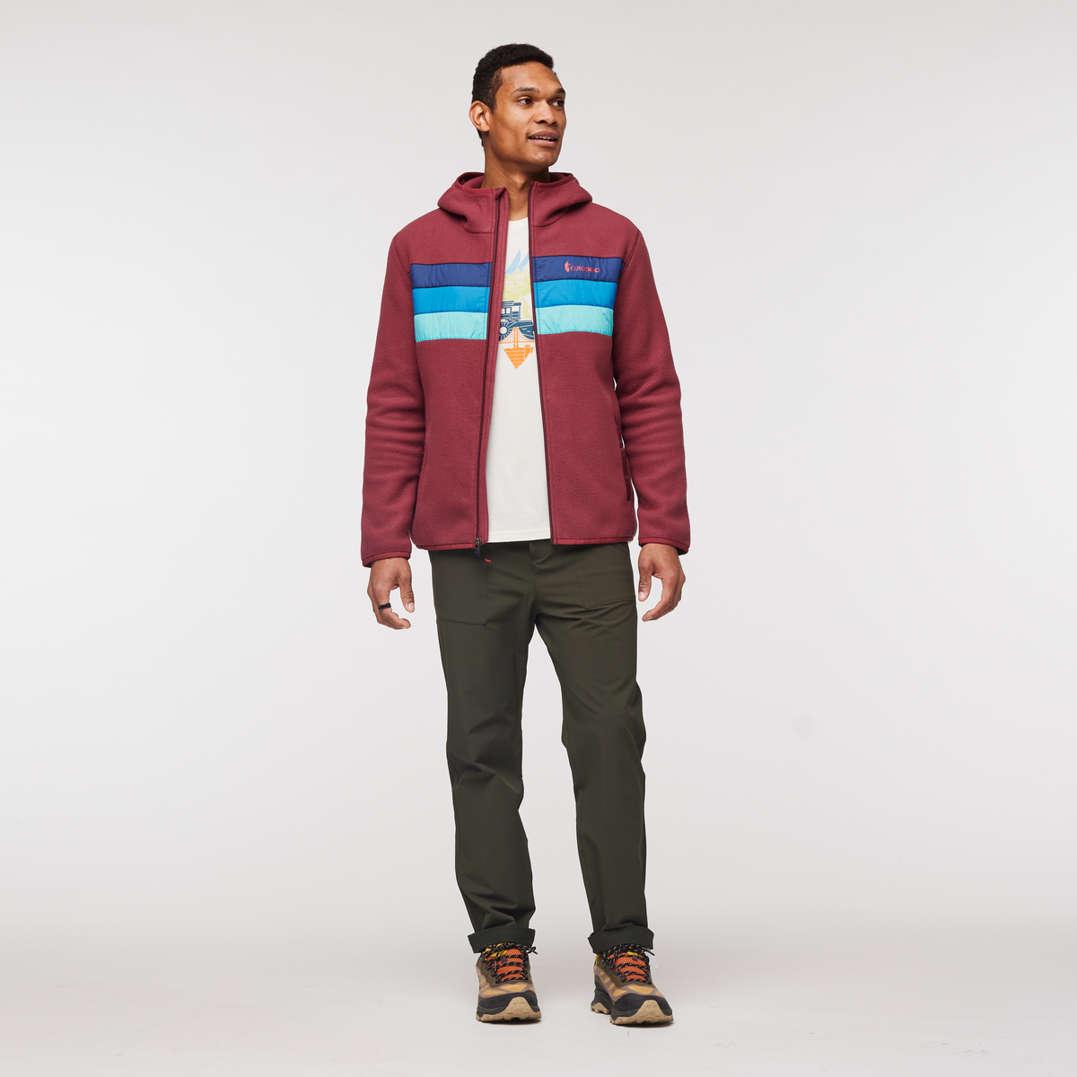 Teca Fleece Hooded Full-Zip Jacket - Men's - Image 9