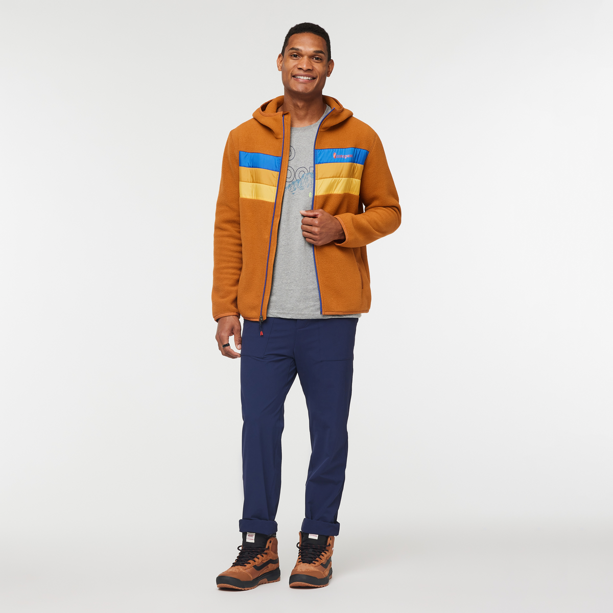 Teca Fleece Hooded Full-Zip Jacket - Men's - Image 17