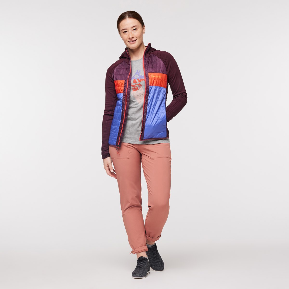 Alternative view of Capa Hybrid Insulated Hooded Jacket - Women's