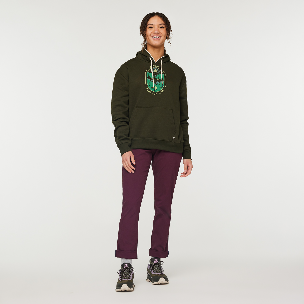 Alternative view of Day And Night Pullover Hoodie - Women's