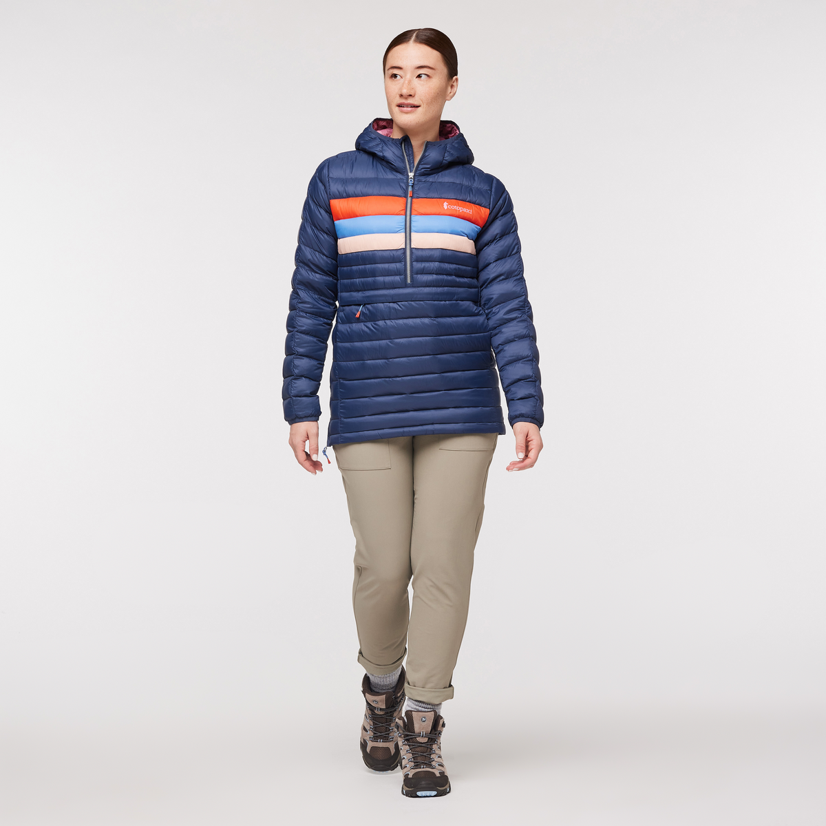 Alternative view of Fuego Down Hooded Pullover - Women's