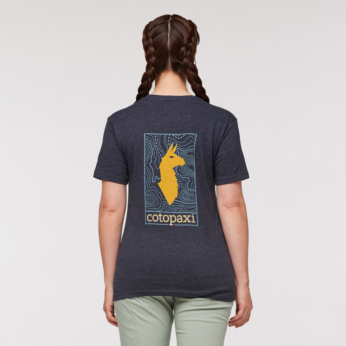 Alternative view of Llama Map T-Shirt - Women's