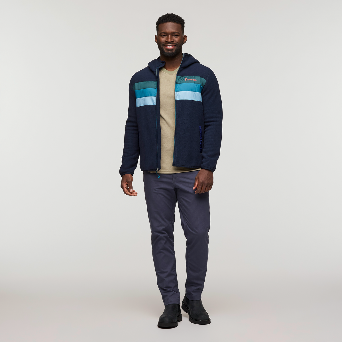 Alternative view of Teca Fleece Hooded Full-Zip Jacket - Men's