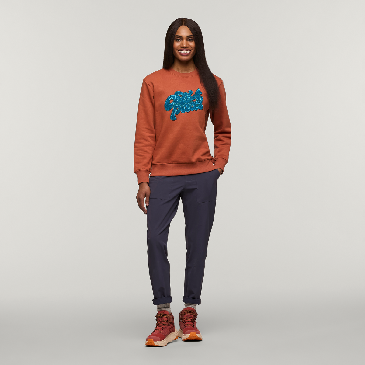 Alternative view of Coto-Patch Crew Sweatshirt - Women's