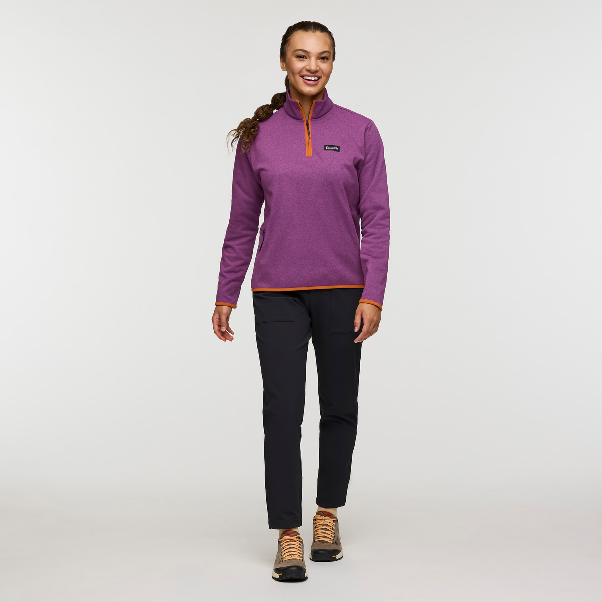 Alternative view of Envo Fleece Quarter-Zip Pullover - Women's