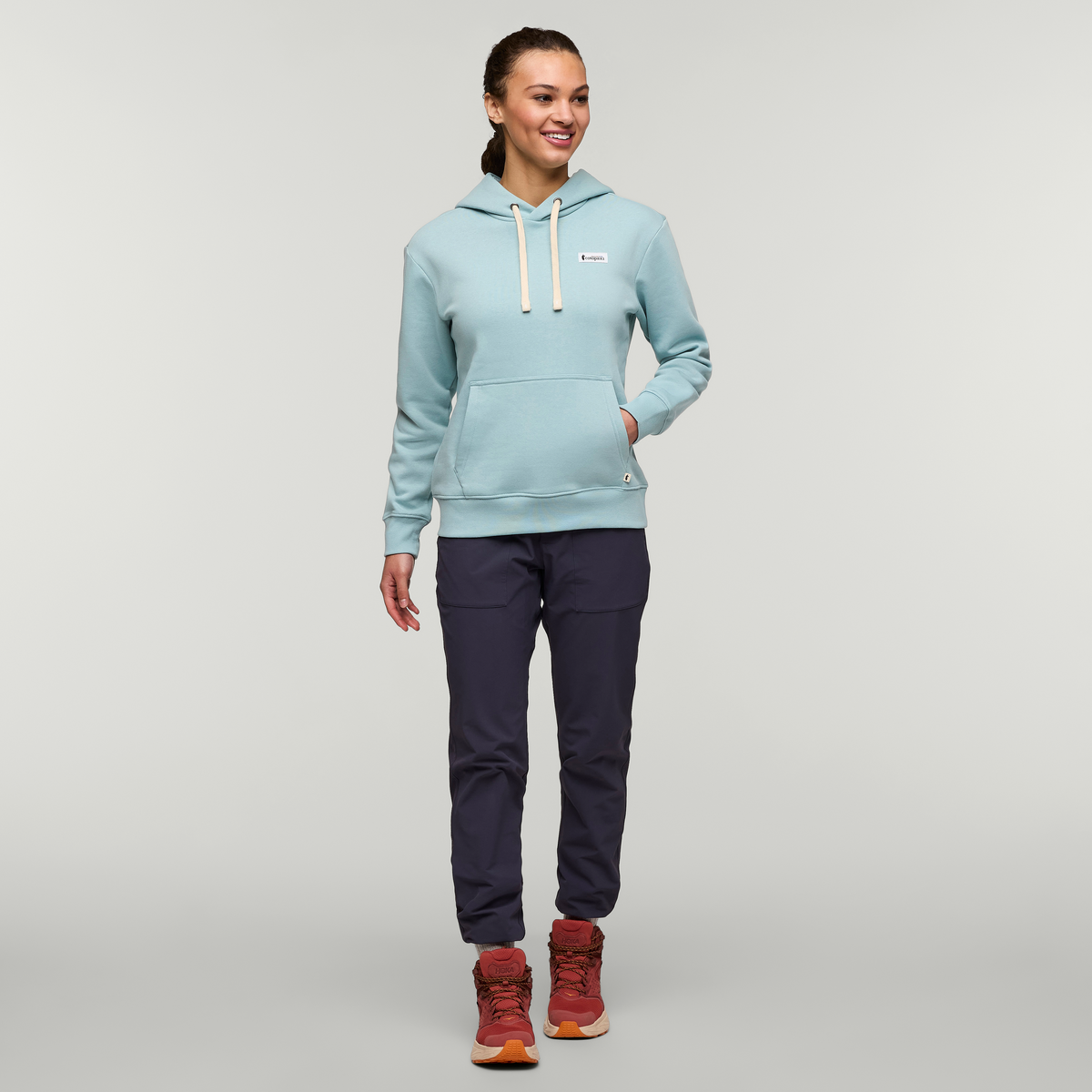 Alternative view of Llama Patch Pullover Hoodie - Women's