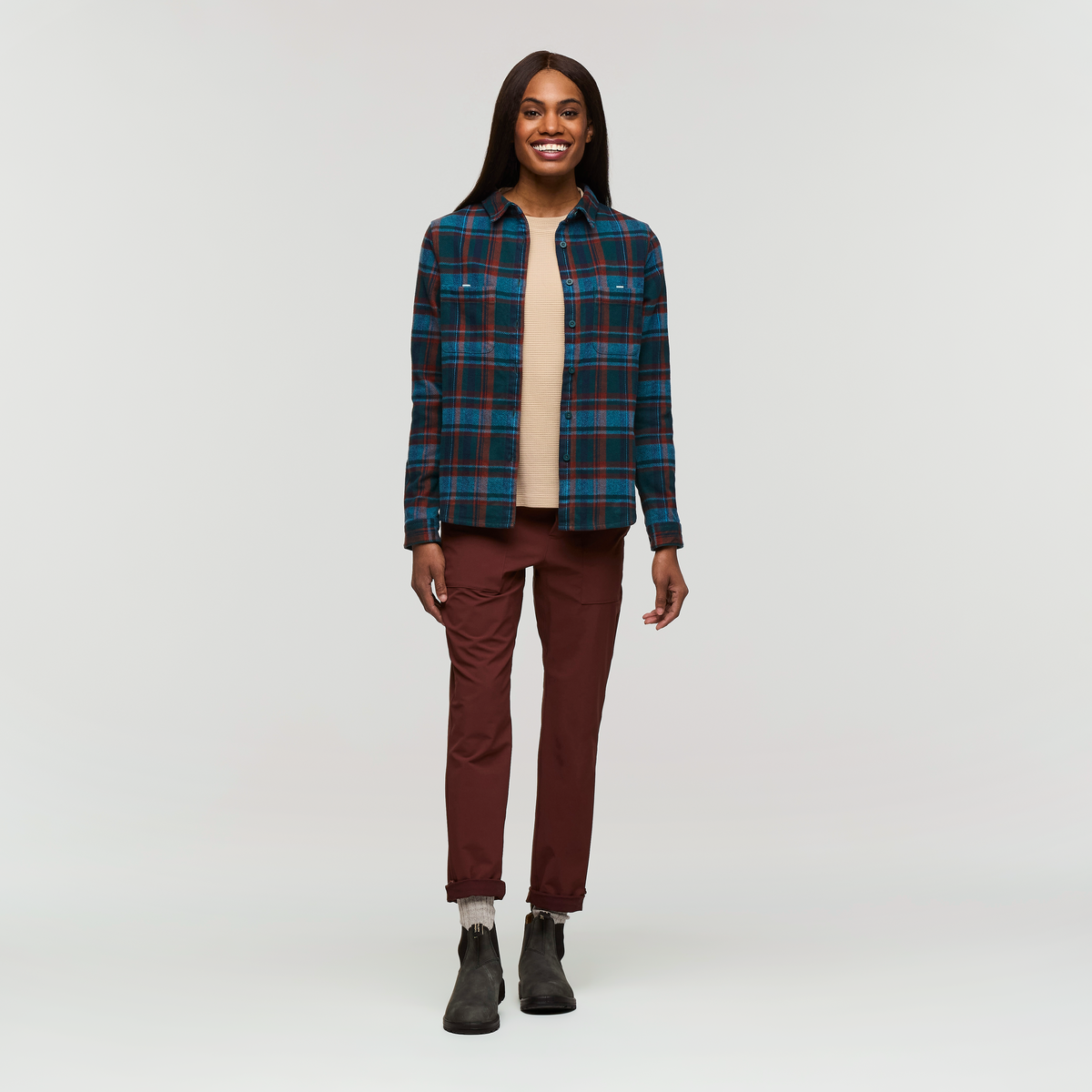 Alternative view of Mero Organic Flannel Shirt - Women's
