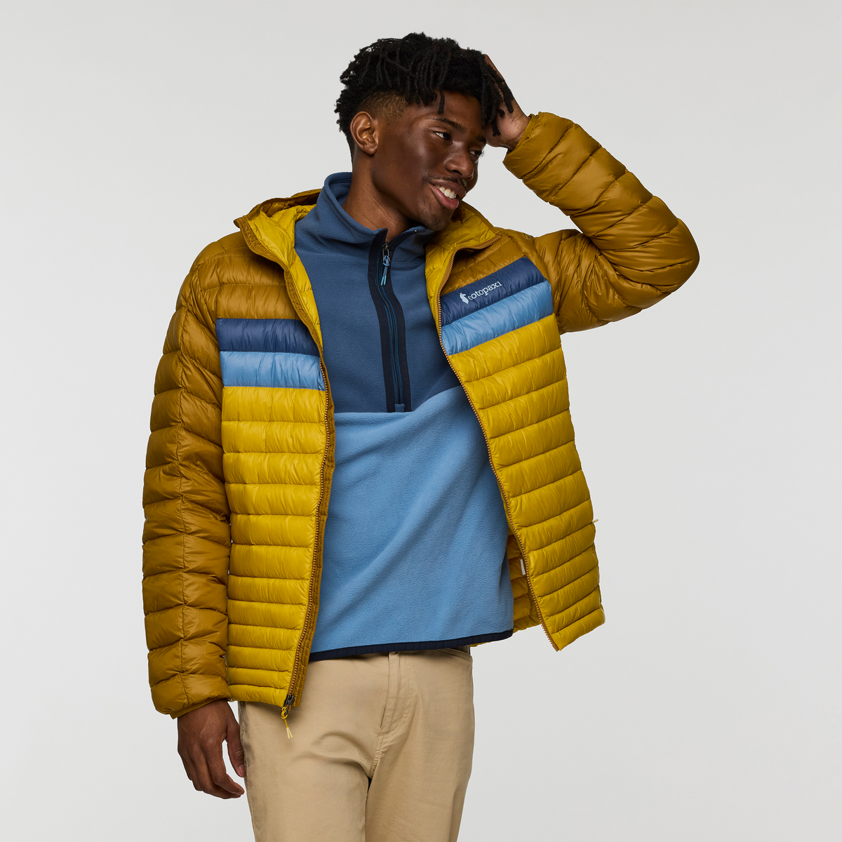 Alternative view of Fuego Down Hooded Jacket - Men's