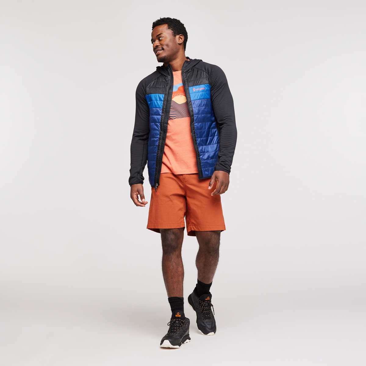Alternative view of Capa Hybrid Insulated Hooded Jacket - Men's