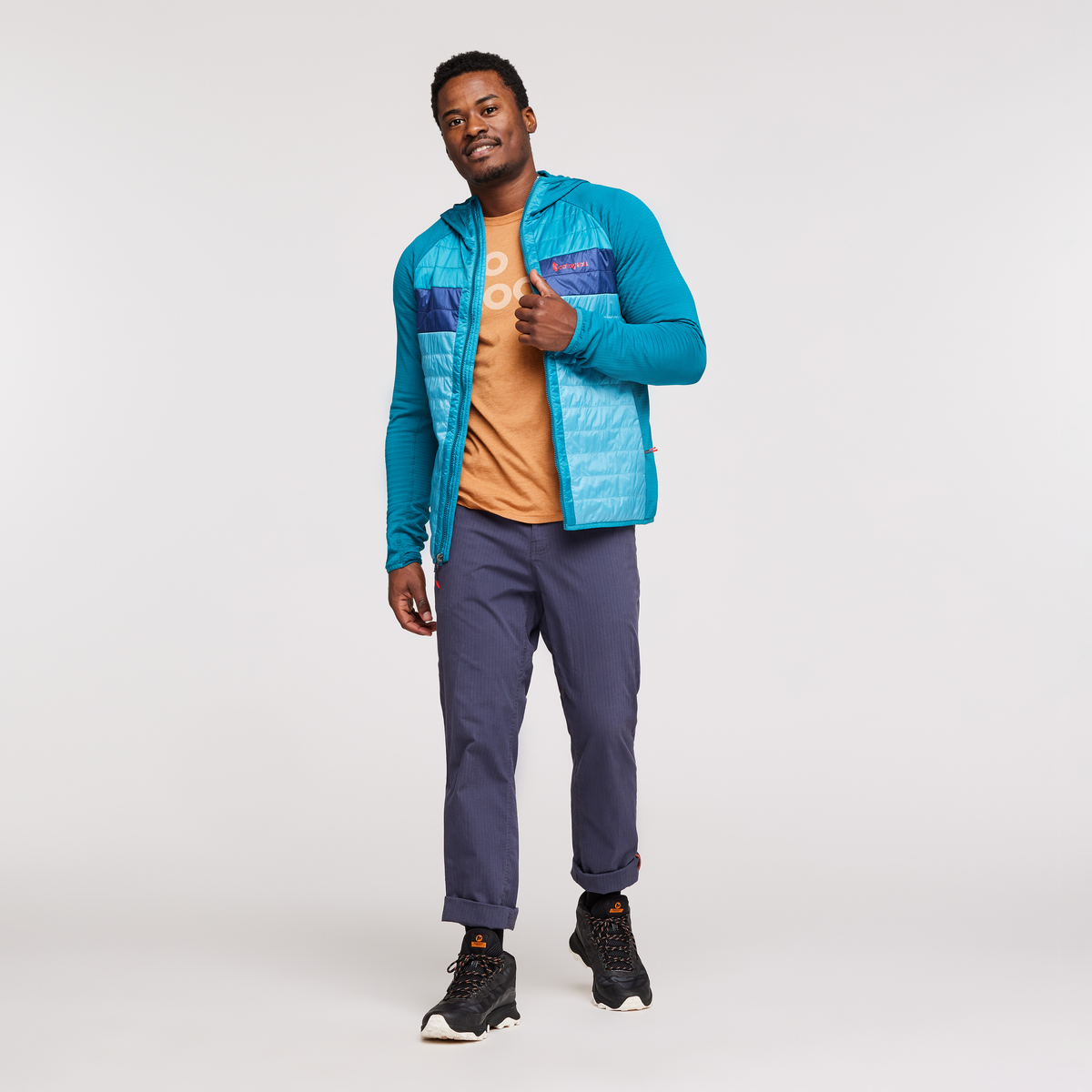 Alternative view of Capa Hybrid Insulated Hooded Jacket - Men's