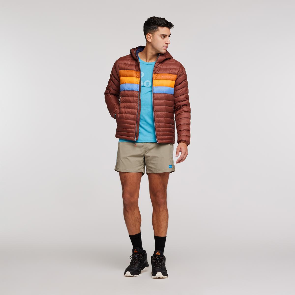 Alternative view of Fuego Hooded Down Jacket - Men's