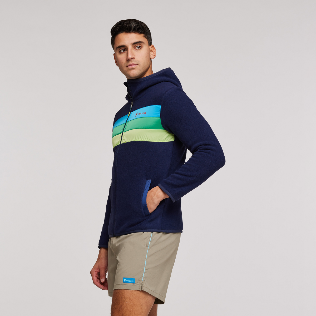 Teca Fleece Hooded Full-Zip Jacket - Men's - Image 4