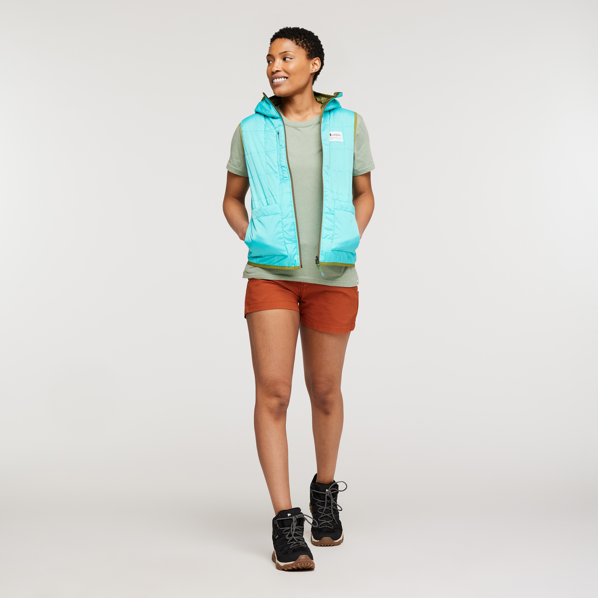 Teca Cálido Reversible Hooded Vest - Women's - Image 10