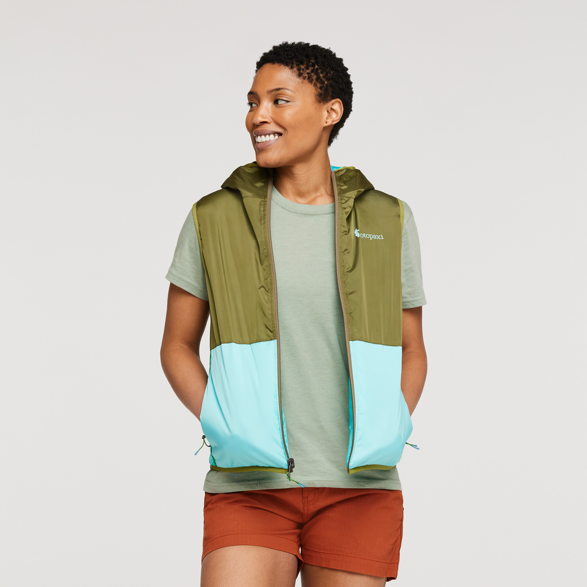 Teca Cálido Reversible Hooded Vest - Women's - Image 9