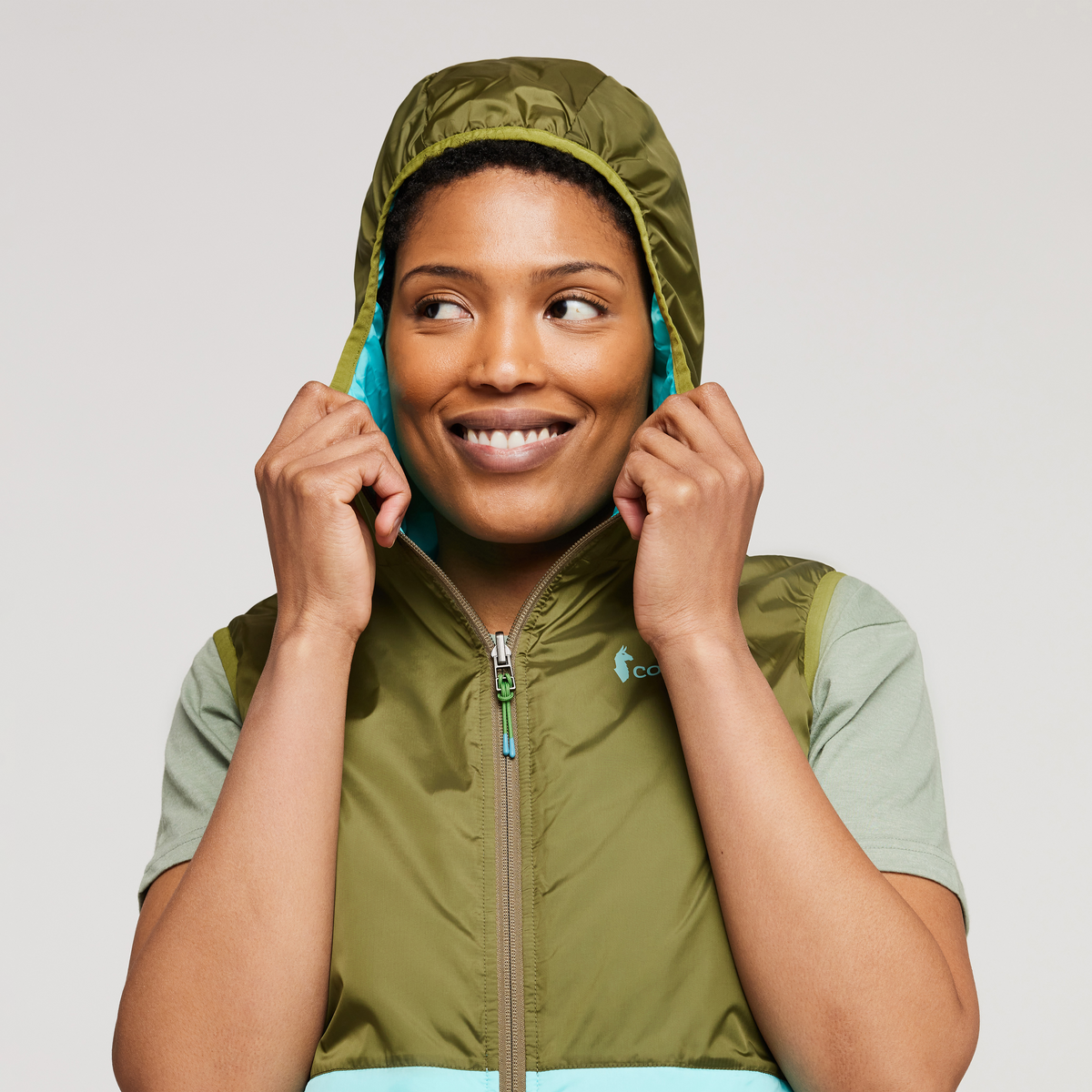 Teca Cálido Reversible Hooded Vest - Women's - Image 14