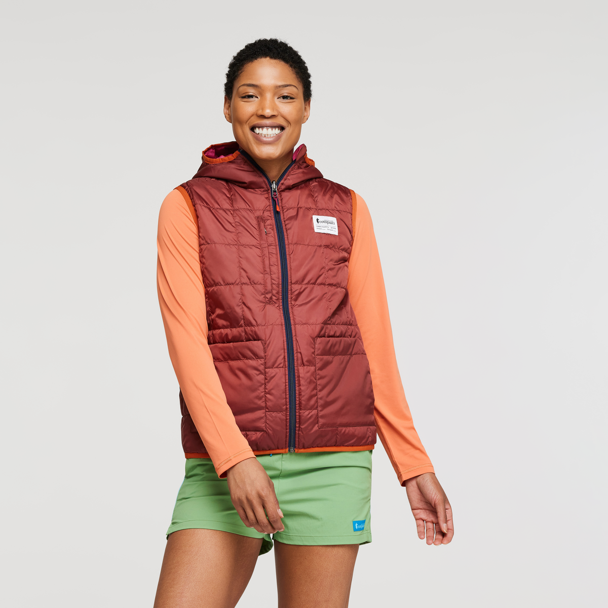 Teca Cálido Reversible Hooded Vest - Women's - Image 15