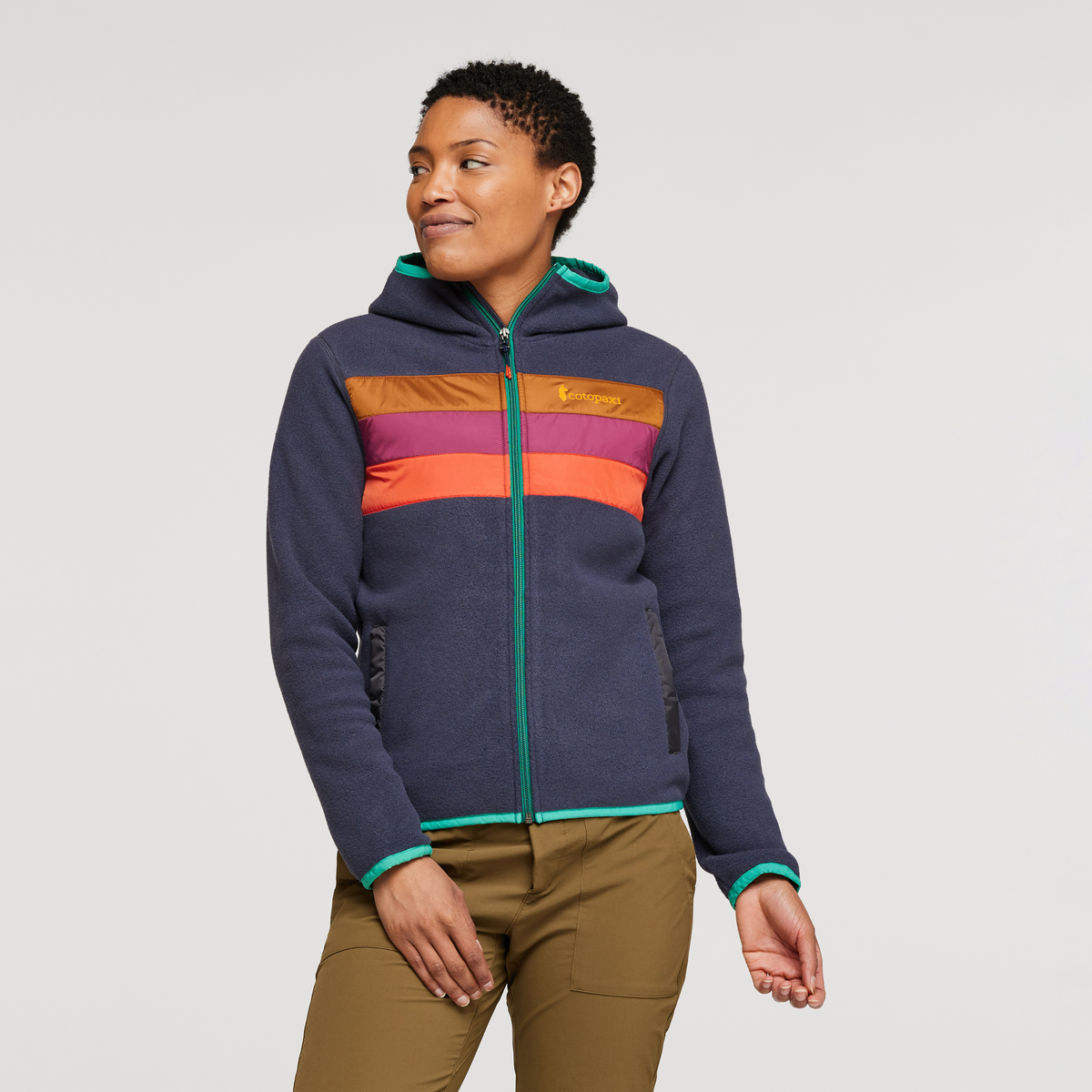 Alternative view of Teca Fleece Hooded Full-Zip Jacket - Women's