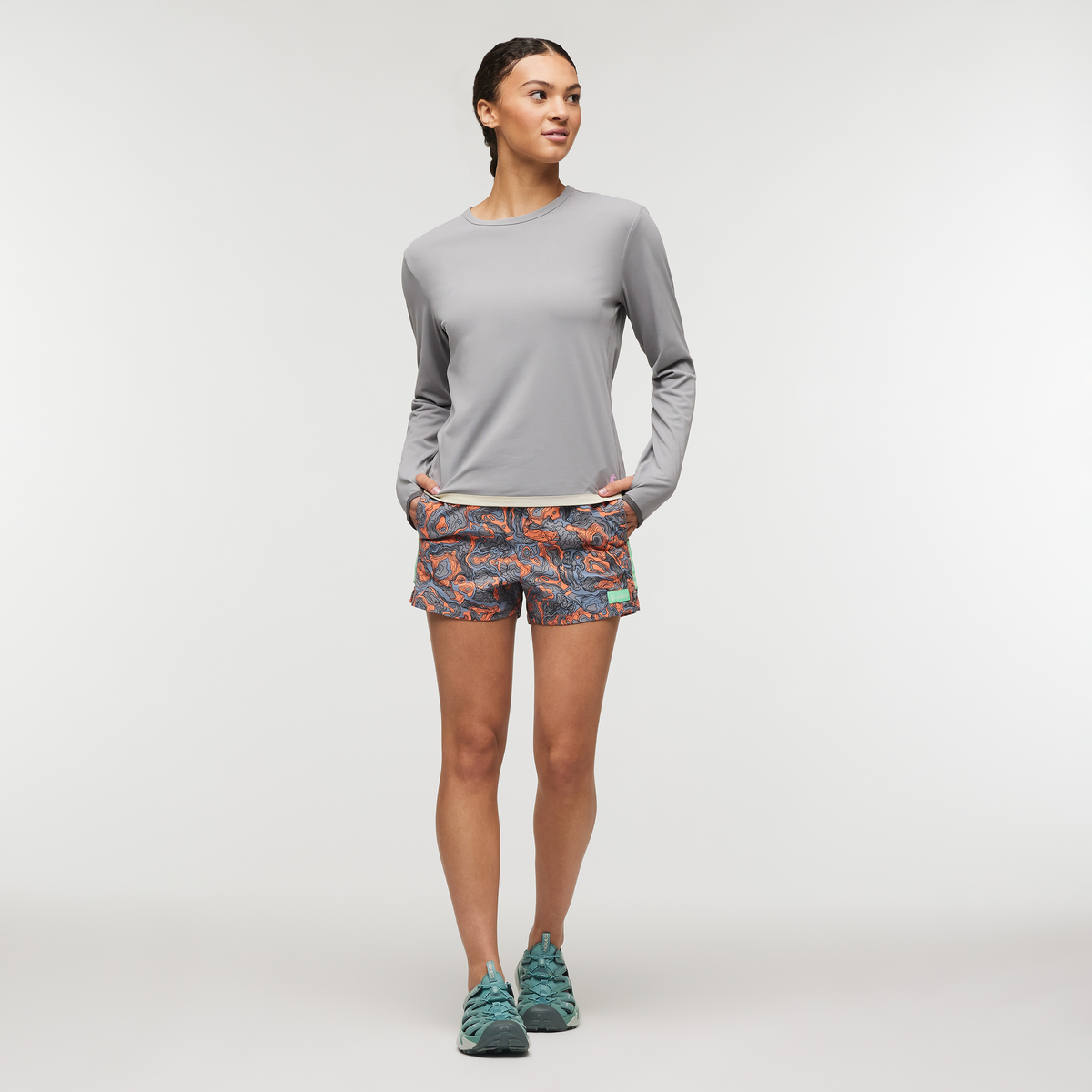 Alternative view of Brinco Short - Print - Women's