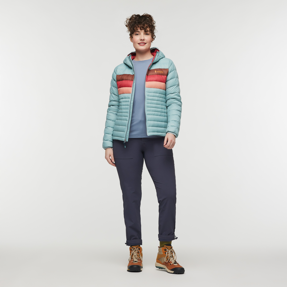 Fuego Hooded Down Jacket - Women's - Image 42