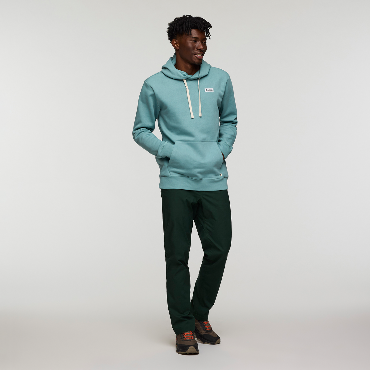 Alternative view of Llama Patch Pullover Hoodie - Men's