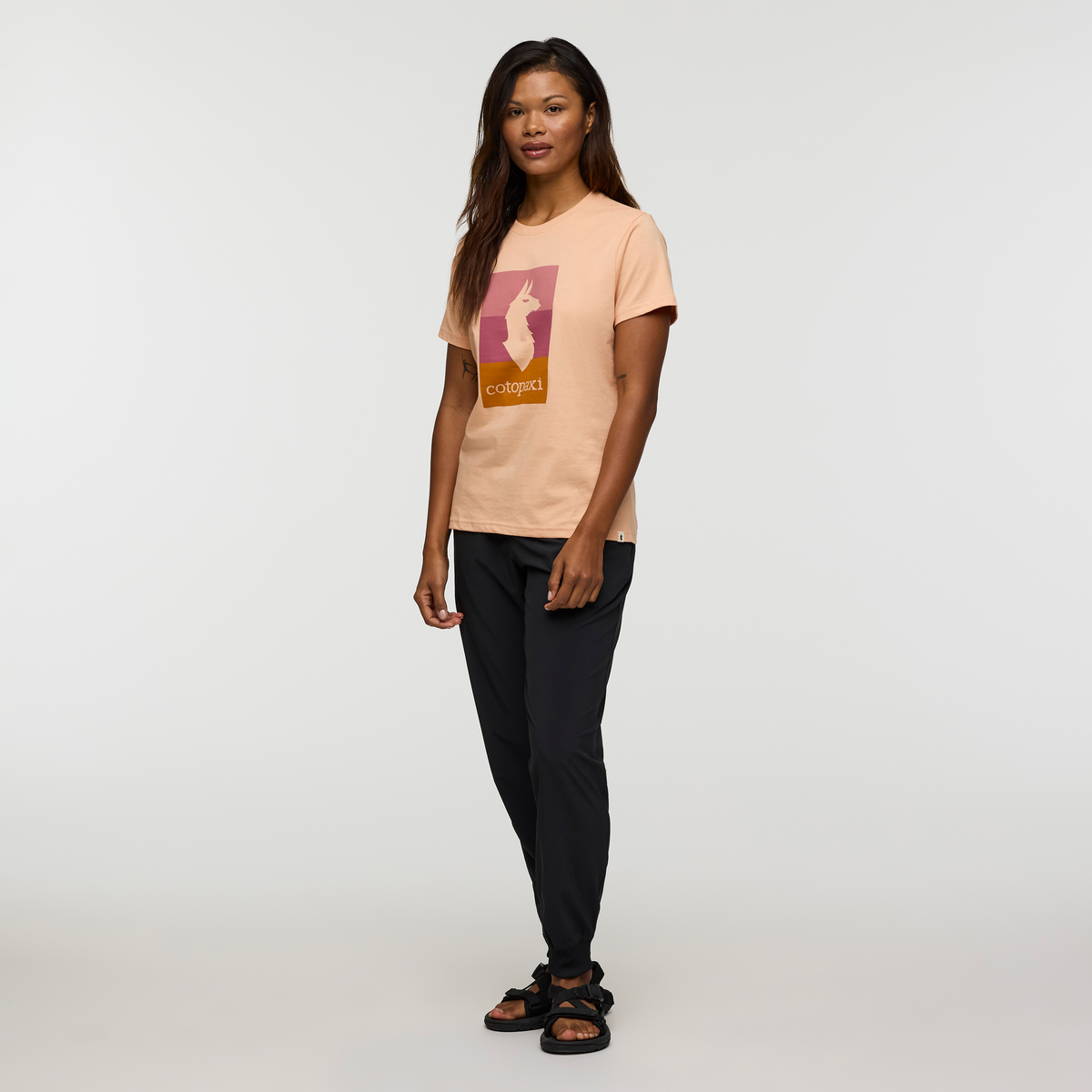 Alternative view of Llama Block T-Shirt - Women's