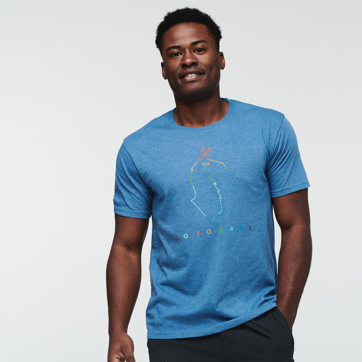 Alternative view of Electric Llama T-Shirt - Men's
