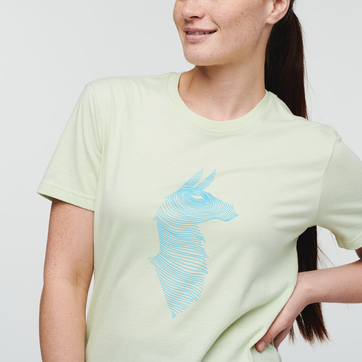 Alternative view of Topo Llama T-shirt - Women's