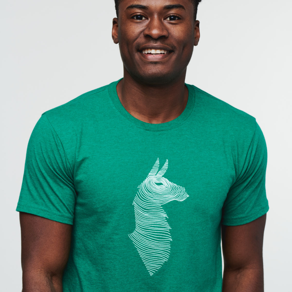 Alternative view of Topo Llama T-Shirt - Men's