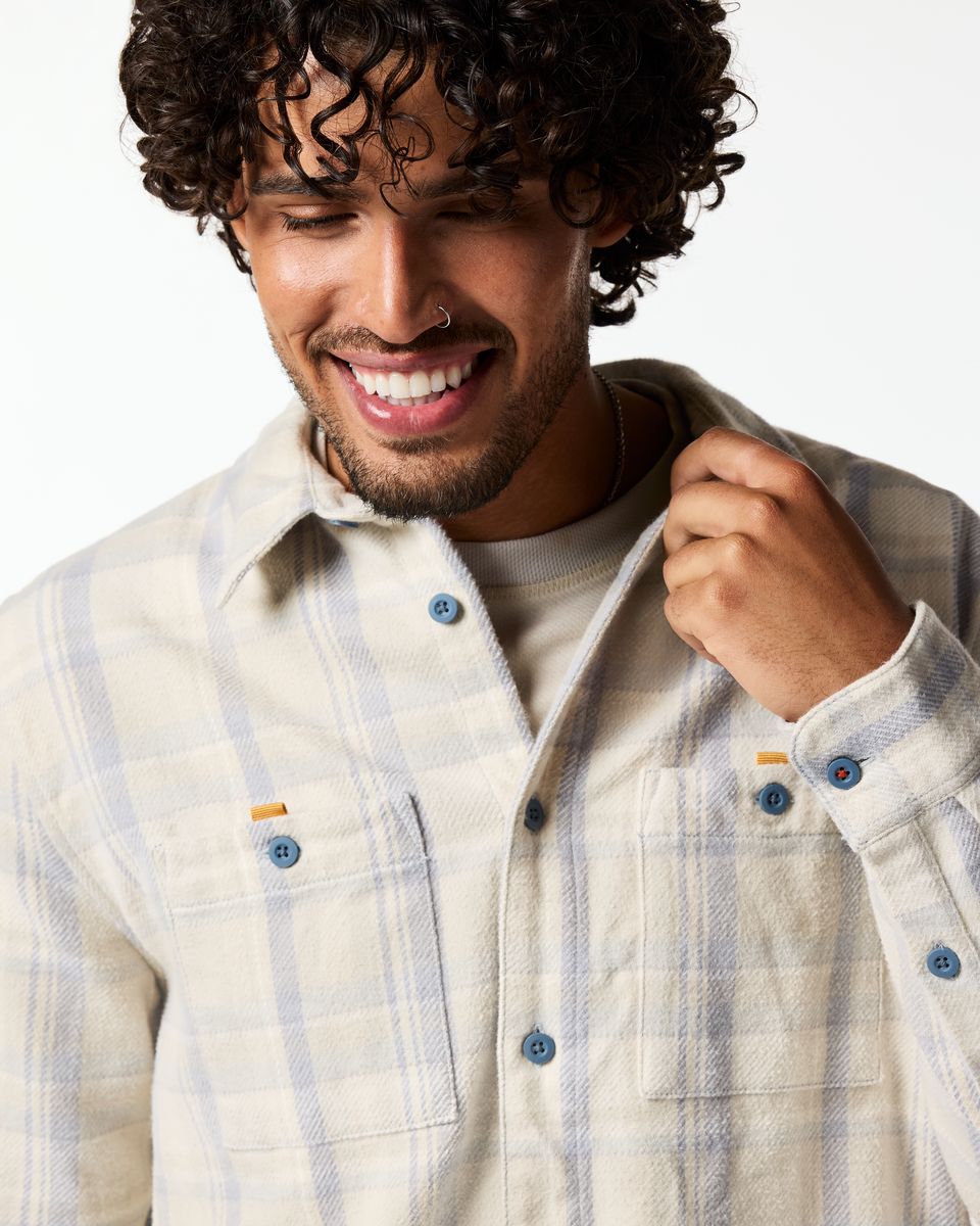 Mero Organic Flannel Shirt - Men's - Image 10