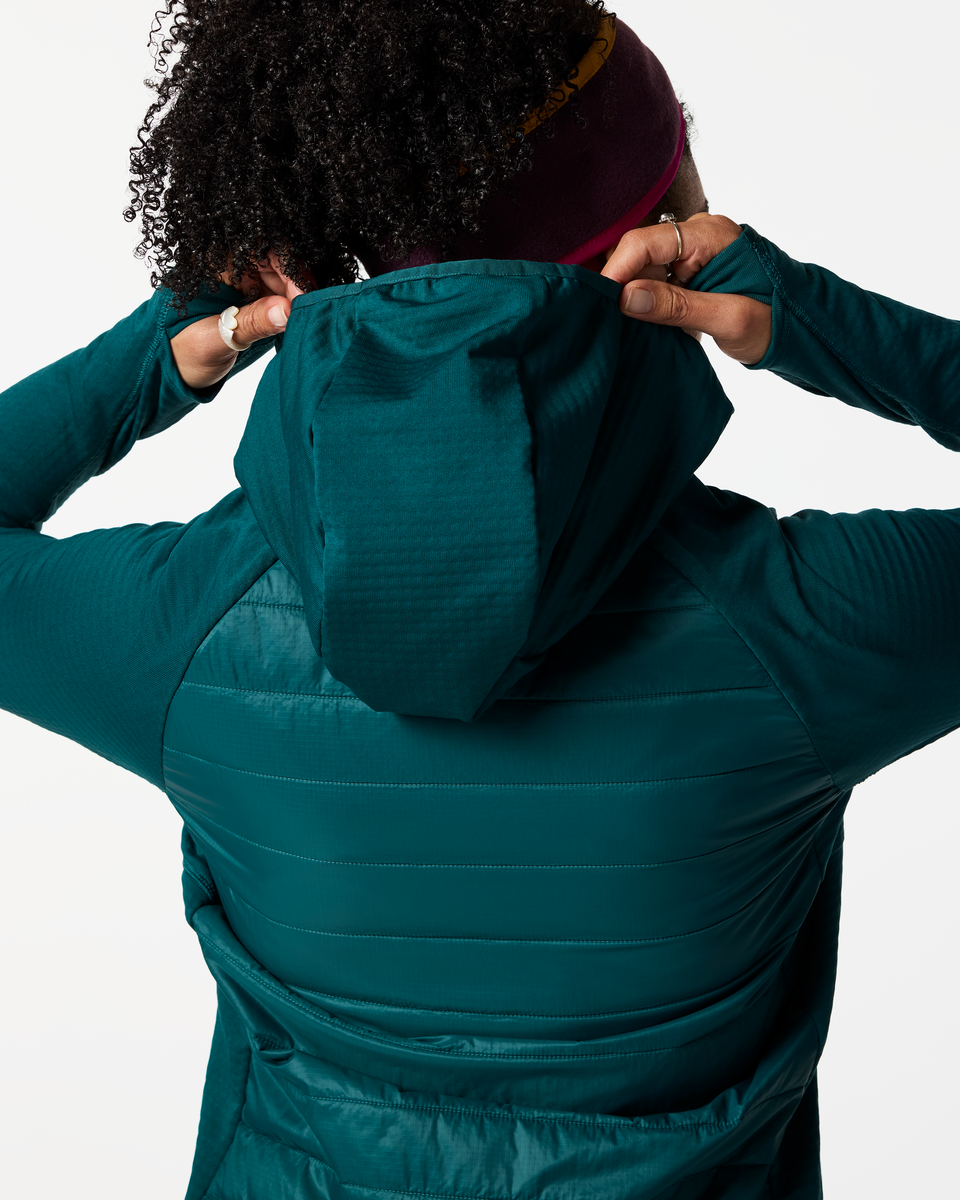 Acodo Hybrid Hooded Jacket - Women's - Image 17