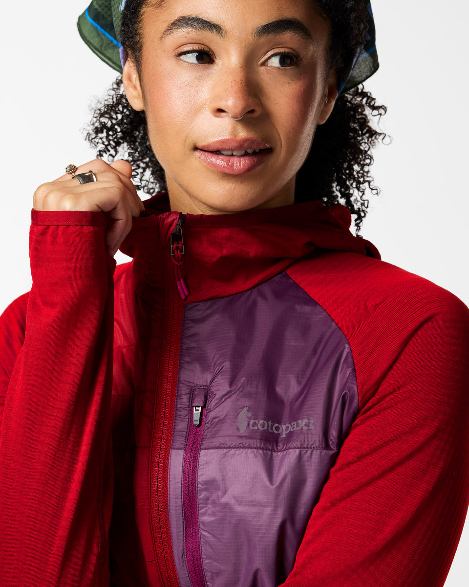 Acodo Hybrid Hooded Jacket - Women's - Image 28