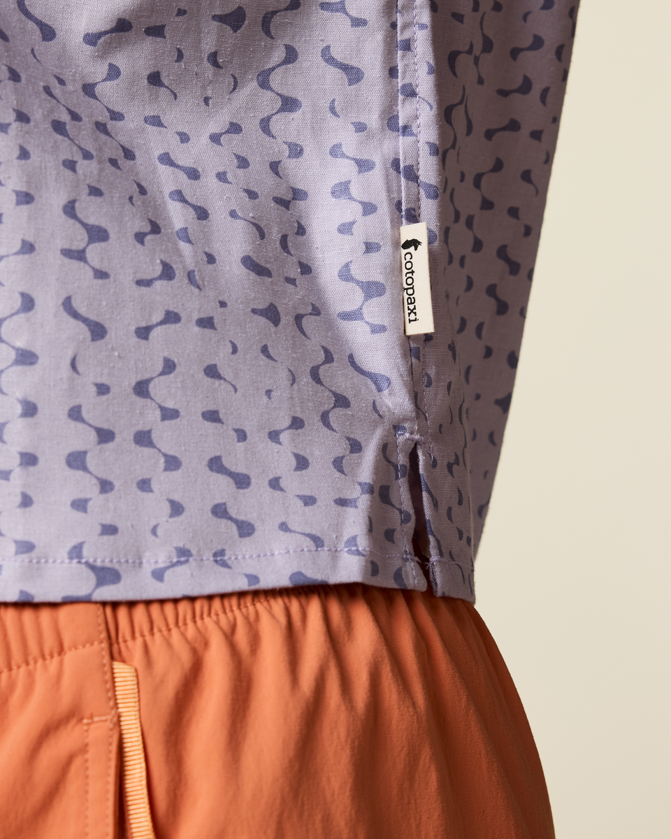 Afuera Button Up Shirt - Print - Women's - Image 5