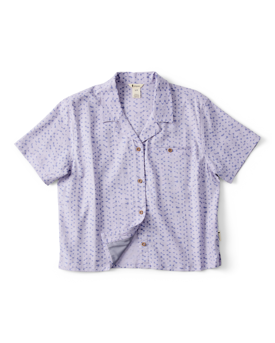 Afuera Button Up Shirt - Print - Women's - Image 6